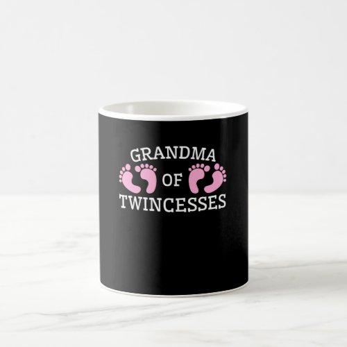 Grandma Of Twincesses Grandma Twin Girls Coffee Mug