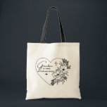 Grandma of Twins Personalized Name Floral Shopping Tote Bag<br><div class="desc">Here's a unique personalized gift for grandmothers of twins that you will be proud to give as a gift. The tote bag has a pretty flower design surrounded by a heart shape. It can be customized with the names of the grandkids. The quote on the design is: Grandma of Twins....</div>