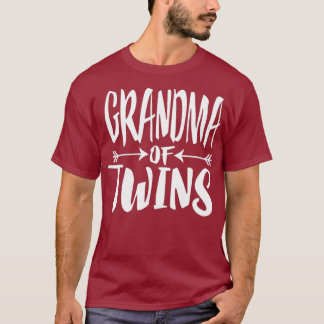 Grandma Of Twins Twins Grandmother Gift T-Shirt