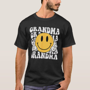 Grandma One Happy Dude Birthday Family Matching Sm T-Shirt