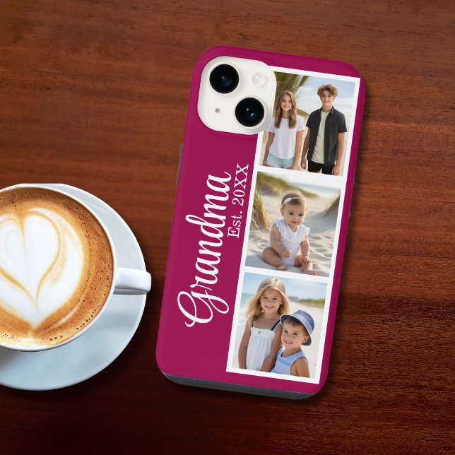 Grandma Personalized Photo iPhone Case (Creator Uploaded)