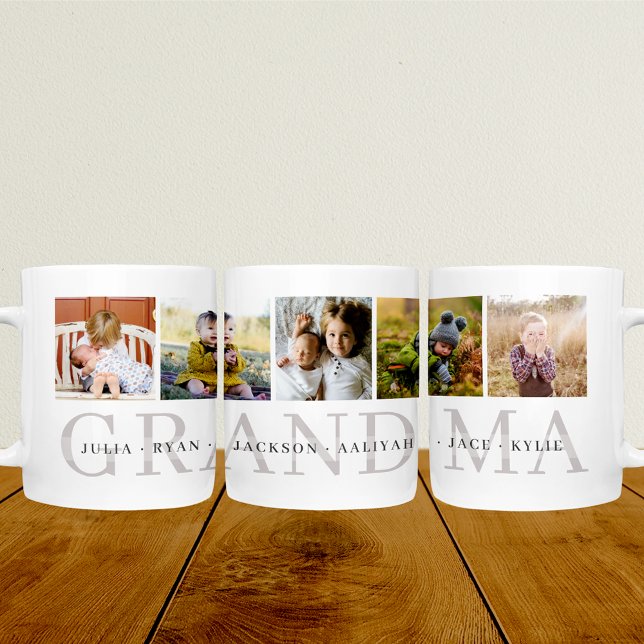 Grandma Personalized Photo Mug (Creator Uploaded)