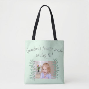 Grandma Personalized Tote Bag