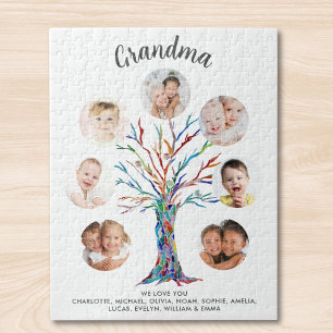 Grandma Photo Collage Jigsaw Puzzle