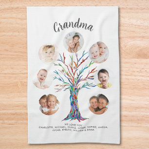 Grandma Photo Keepsake Kitchen Towel