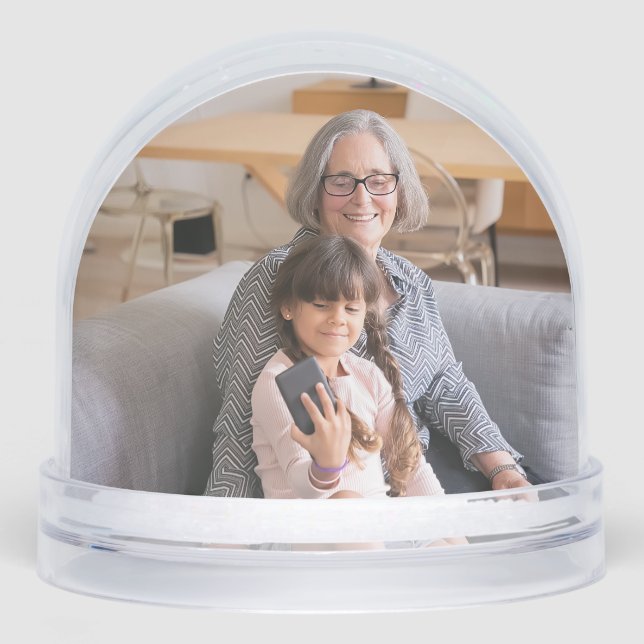 Grandma photo snow globe (Front)