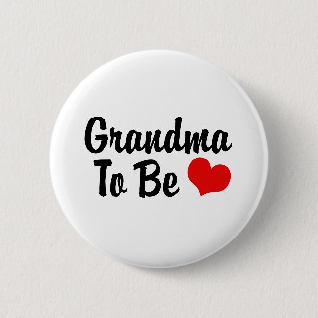 Grandma Pinback Button (Front)