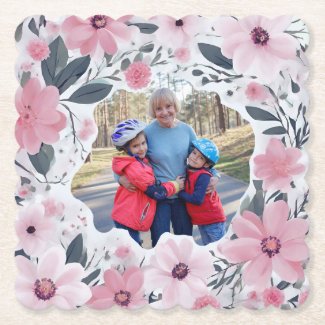 Grandma  Pink Floral Photo