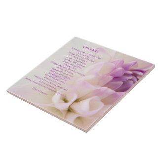 Grandma Poetry Collector Tile