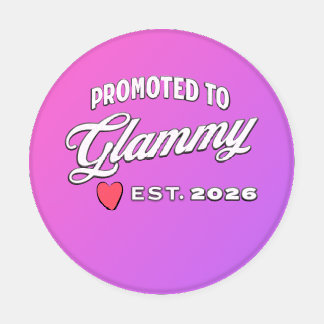 Grandma Promotion For New Baby In 2026 Coaster Set