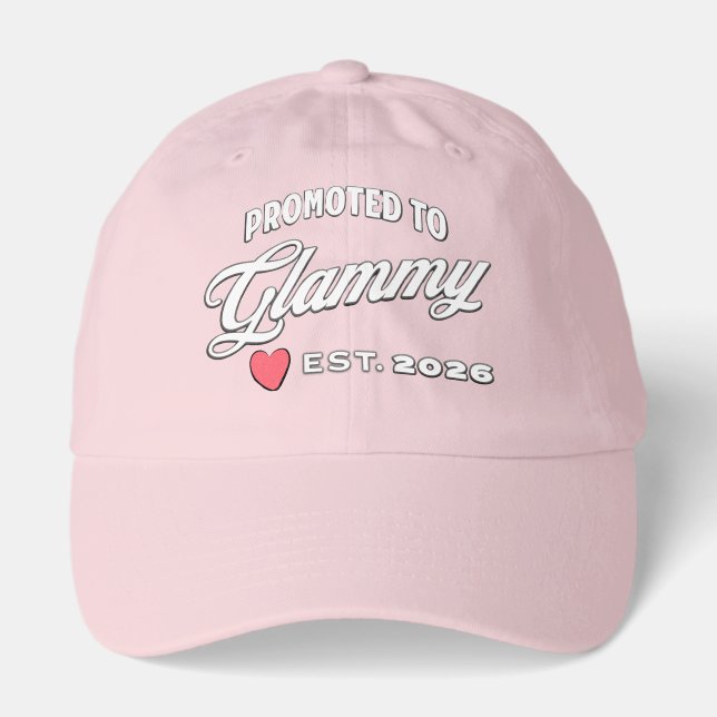 Grandma Promotion For New Baby In 2026 Hat (Front)