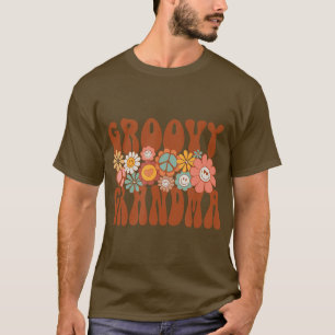 Grandma Retro Matching Family Baby Shower Mothers  T-Shirt