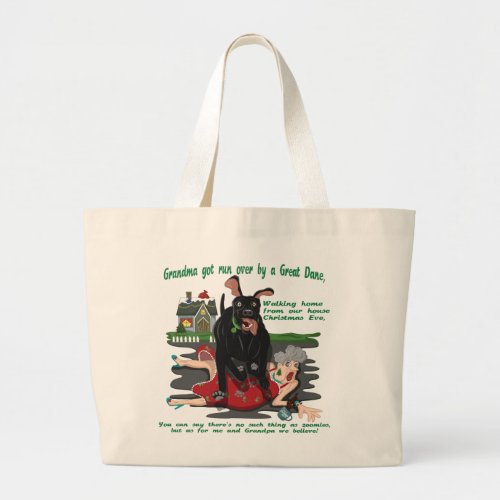 Grandma Run Over Tote Bag