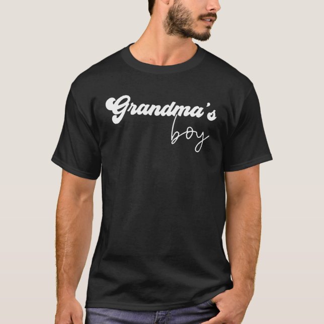 Grandma_S Boy, Gift For Grandma From Grandson T-Shirt (Front)