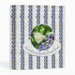 Grandma’s Easter Brag Book Butterflies Mini Binder