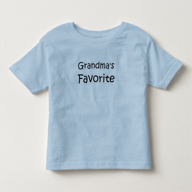 Grandma’s Favorite Toddler Tee – Spoiled with Love (Front)
