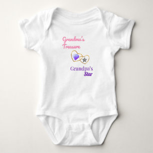 Grandma’s Treasure, Grandpa’s Star Baby Bodysuit