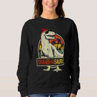 Grandma Saurus Rex Dinosaur  Grandma Saurus Mother Sweatshirt