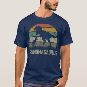 Grandma Saurus T Re Dinosaur GrandmaSaurus Family T-Shirt