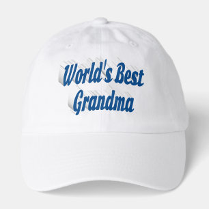 Grandma sea blue text  hat