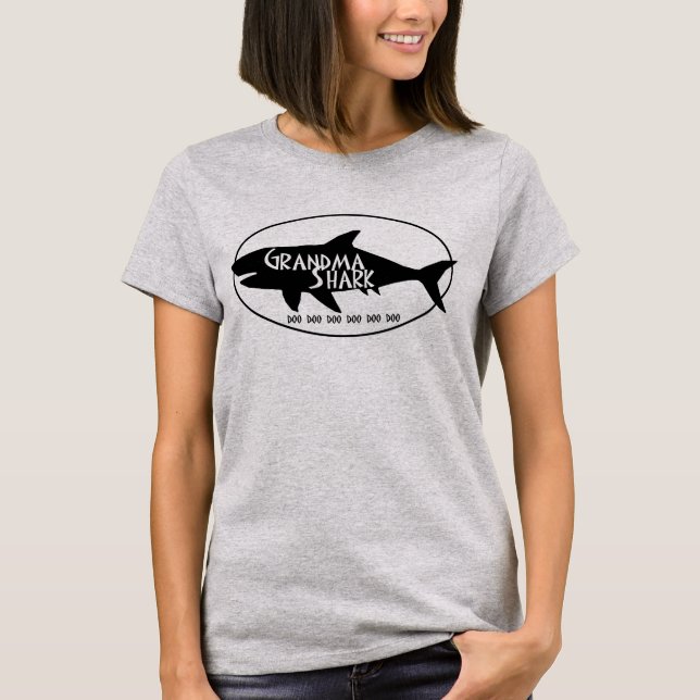 Grandma Shark T-Shirt (Front)