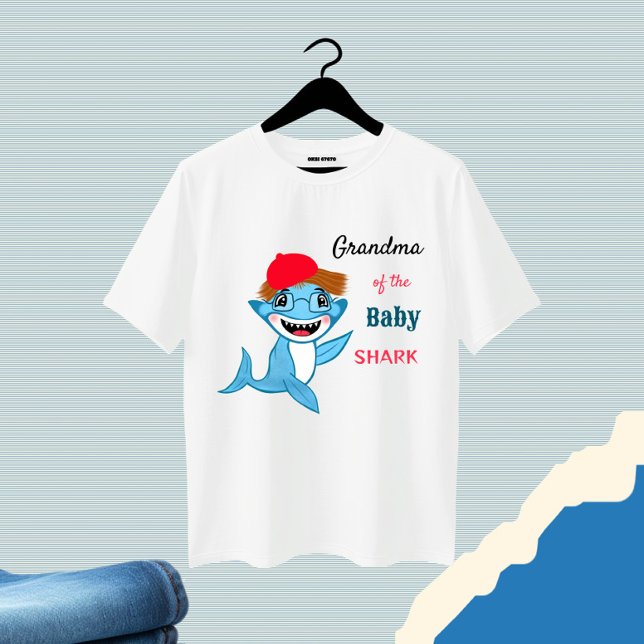 Grandma shark Tri-Blend shirt (Creator Uploaded)