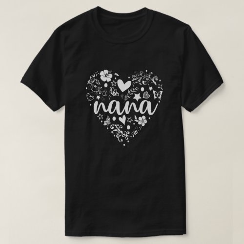 Grandma Shirt Cute Nana Shirt Mothers Day T_Shirt