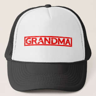 Grandma Stamp Trucker Hat