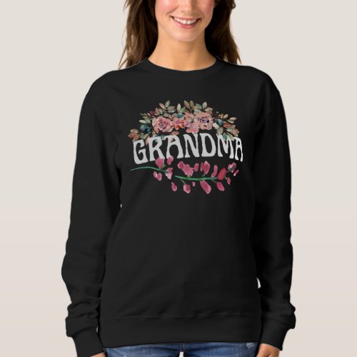 Grandma sweatshirt grandma sweater floral  sweatshirt