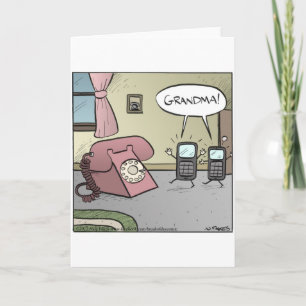 Grandma Telephone Card