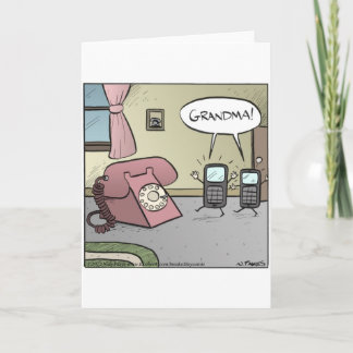 Grandma Telephone Card
