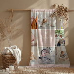 GRANDMA 'the most loved' Photo Collage Fleece Blan<br><div class="desc">Keep Grandma warm this winter with this trendy modern photo collage fleece blanket! Create your own personal gift with a 8 (eight) photo collage consisting of a square picture layout template, the text 'the most loved grandma' and name/s. All text and colors can be changed to your own personal taste...</div>
