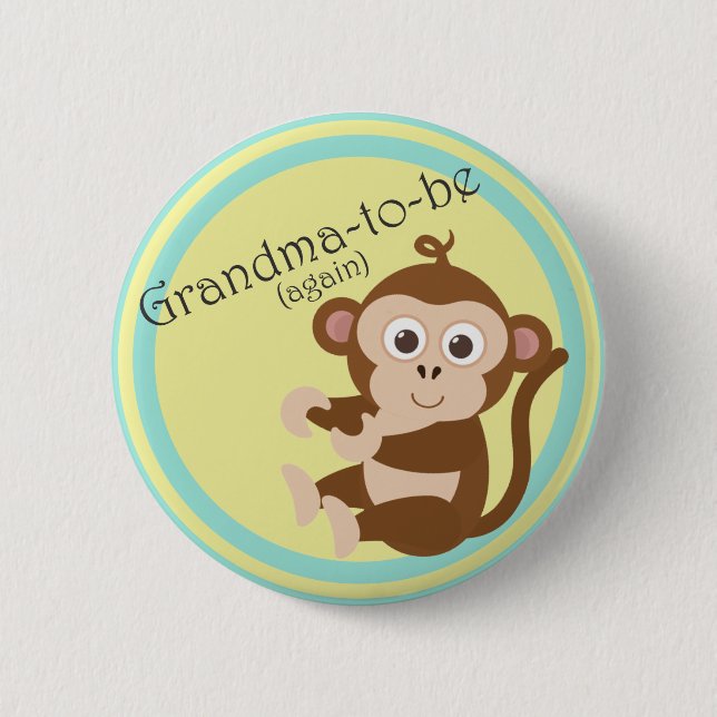 Grandma-to-be (again) button (Front)