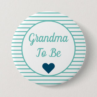 Grandma To Be Baby Shower Button