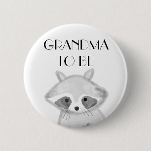 Grandma To Be Baby Shower Button