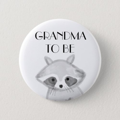 Grandma To Be Baby Shower   Button