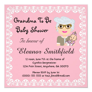 Grandma Shower Invitations 5