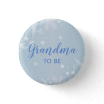 Grandma to be Blue Baby Boy Shower l New Grandma Button