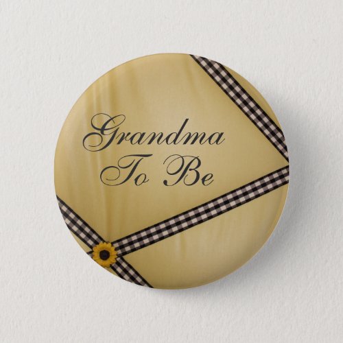 Grandma To Be Bumble Bee Pin