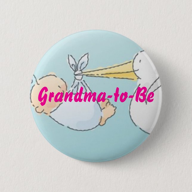 Grandma-to-Be Button (Front)