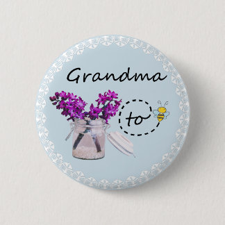 Grandma To Be Button