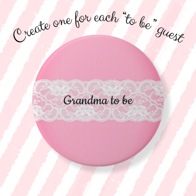 Grandma to be button (Creator Uploaded)