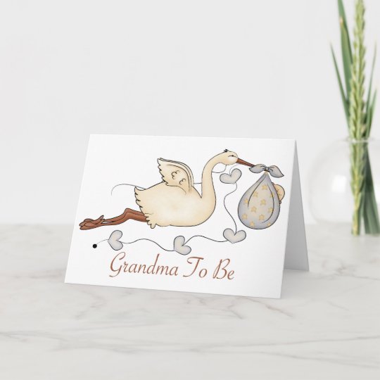 Grandma To Be Card | Zazzle.com