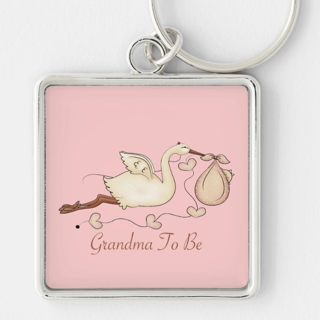 Grandma To Be Keychain (Front)