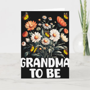 Grandma To Be, New Baby Pregnancy Announcement Rev
