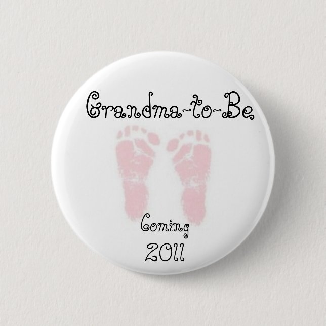 Grandma-to-Be, Pin (Front)