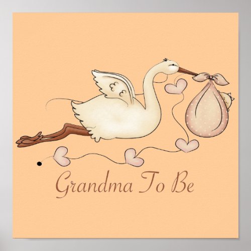 Grandma To Be Poster