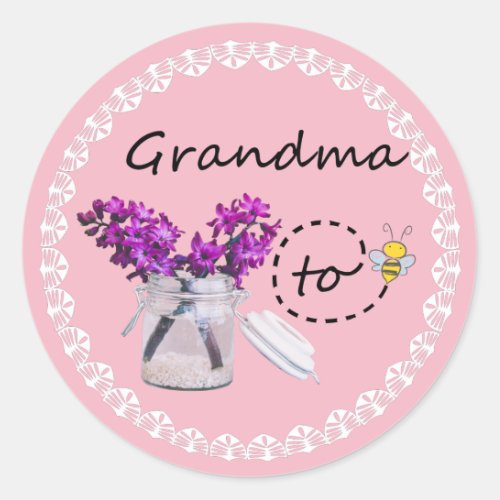 Grandma To Be Sticker