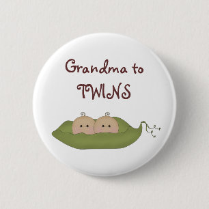 Grandma toTWINS Button