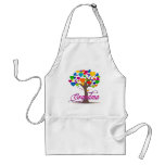 Grandma Tree of Life Hearts Adult Apron